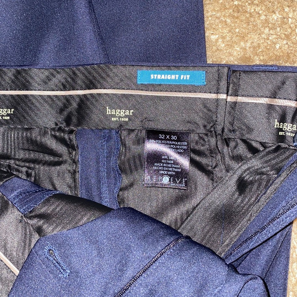 New Navy Blue Dress Slacks